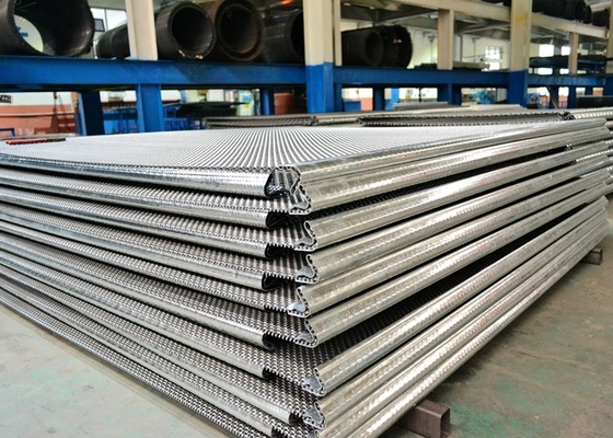 Pass SGS Test 65Mn Spring Steel Woven Wire Screen Media for Aggregate