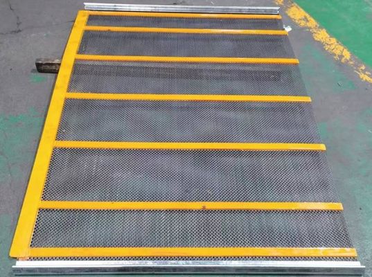 Sae 1065 1070 Zig Zag सेल्फ क्लीनिंग स्क्रीन्स फॉर एग्रीगेट प्रोसेसिंग